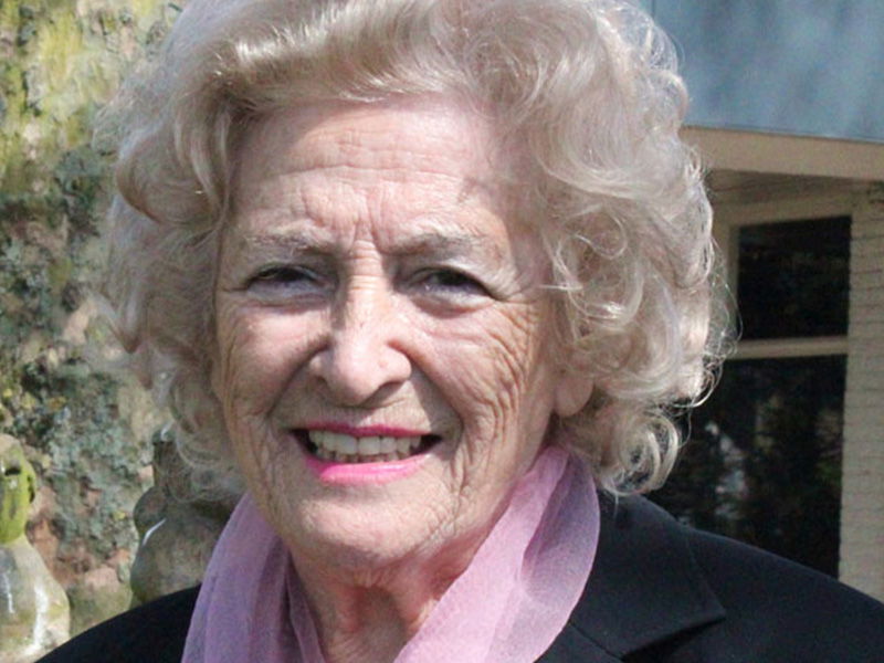 Holocaust-overlevende Mrs Hetty Verolme: