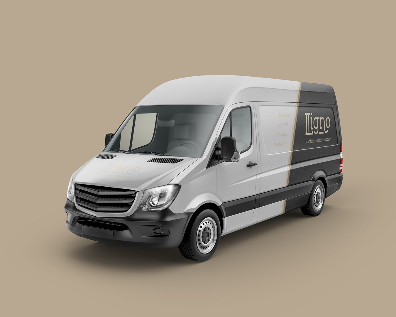 Ligno autobelettering