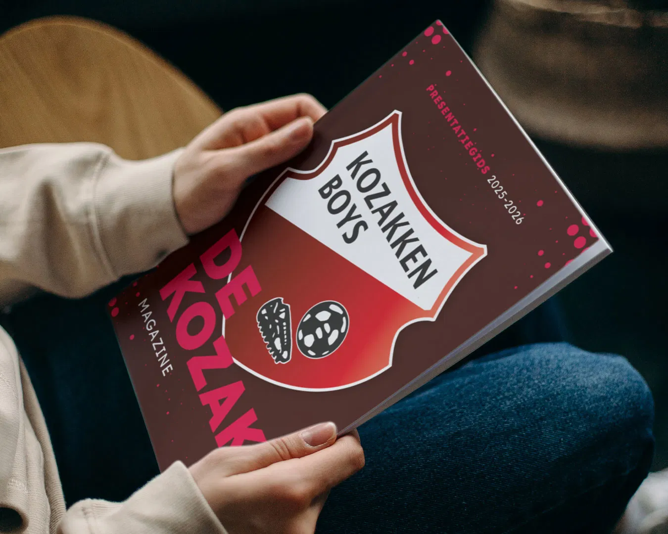 Amateurvoetbal op topniveau Kozakken Boys magazine cover