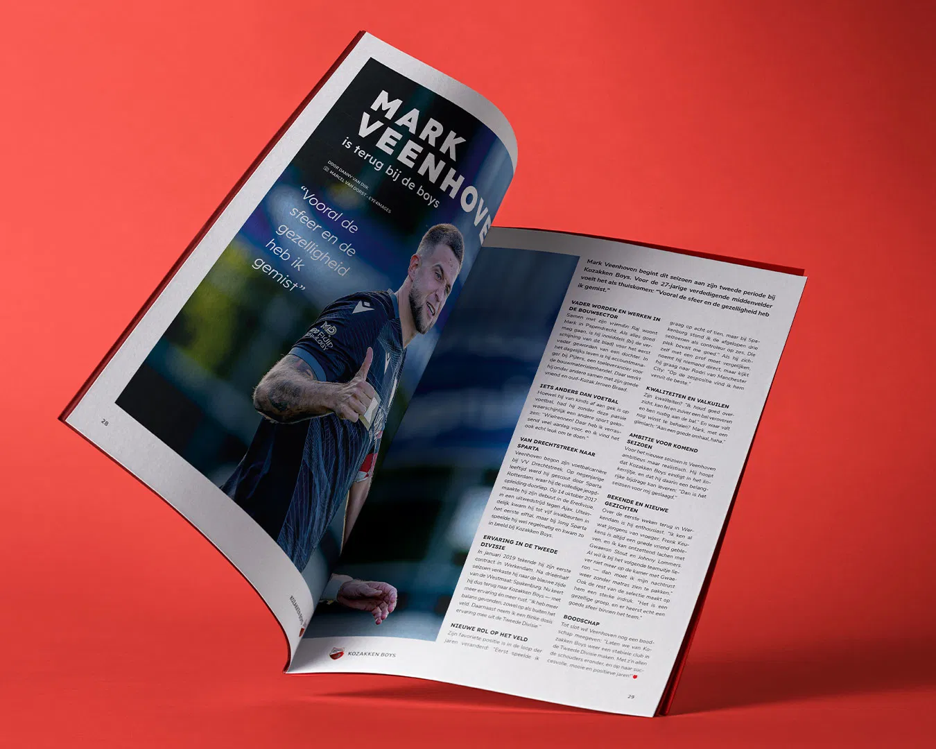 Amateurvoetbal op topniveau Kozakken Boys magazine