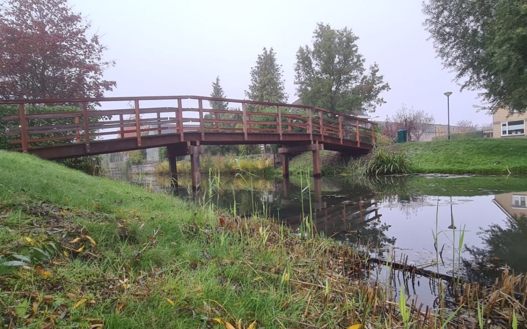 Nieuwe brug in Fijnaart