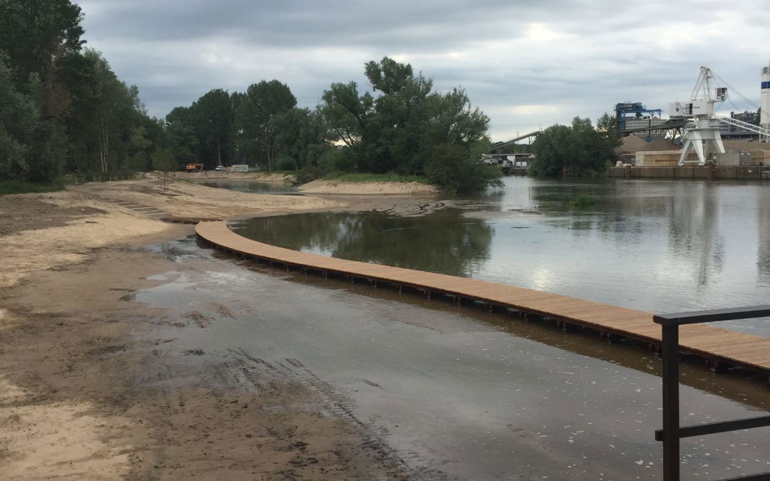 Realisatie loopvlonder project “Herinrichting eiland van Brienenoord”