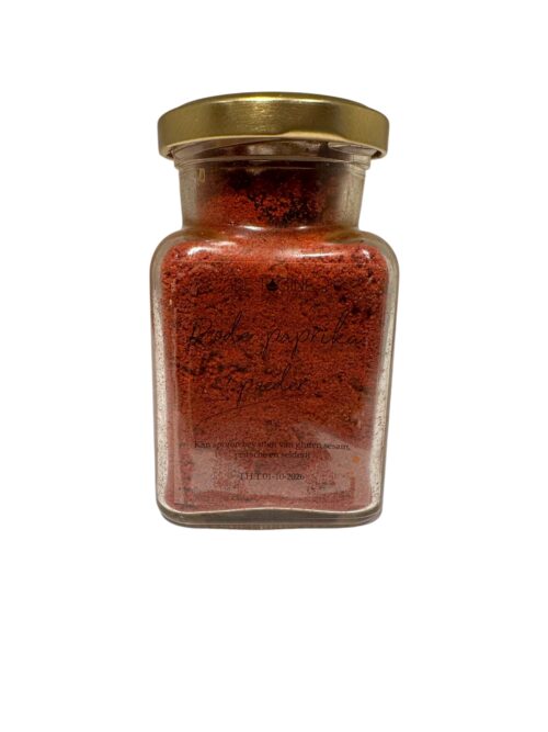Rode paprika poeder kruiden