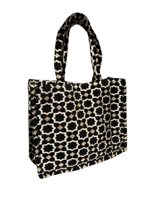 Shopper Marrakech zwart - Afbeelding 2