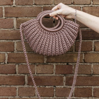 Oud roze Bag