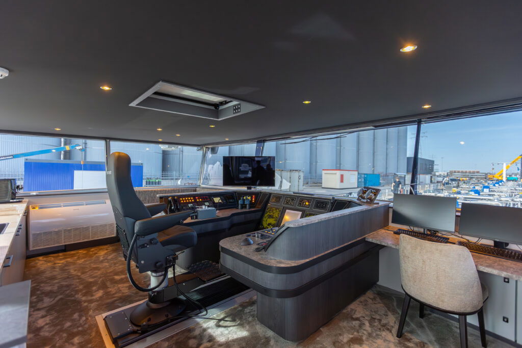 Mts Spartivento, scheepsinterieurbouw