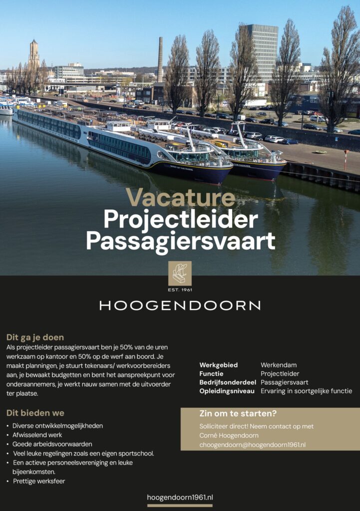 vacancy passenger shipping project manager