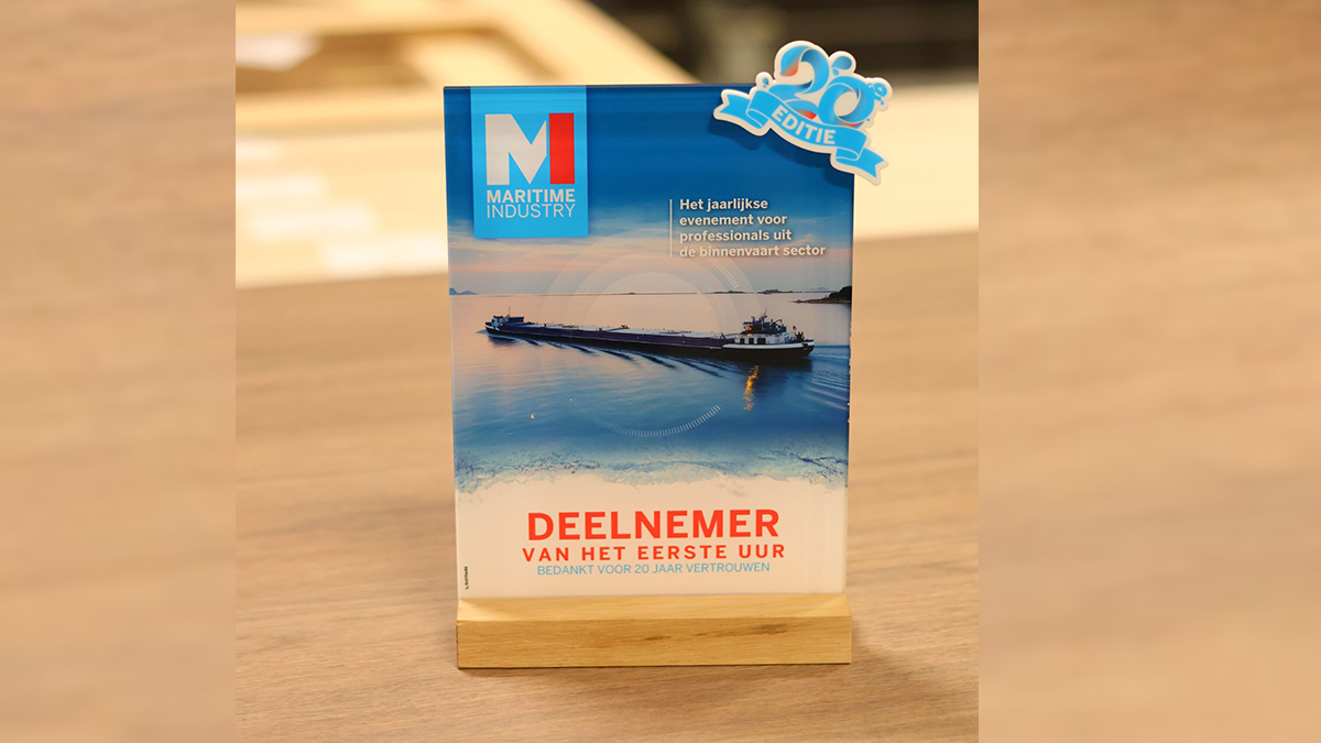 20 years as an exhibitor at Maritime Industry