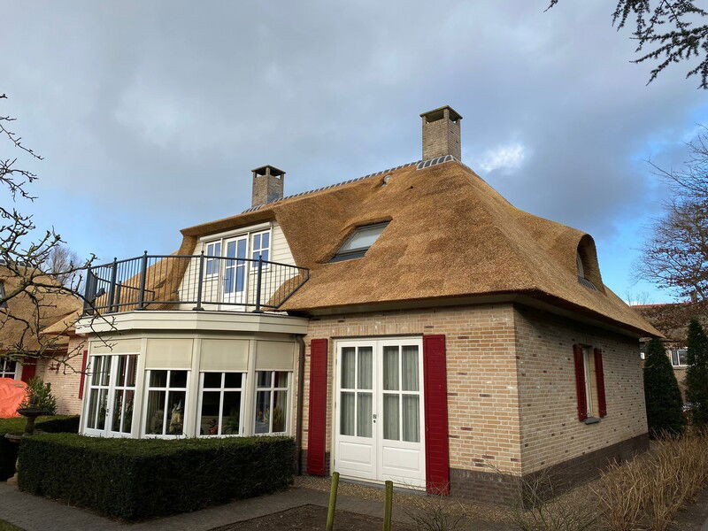 renovatie rieten dak rijswijk nb door jansen rietdekkers rietdekkersbedrijf