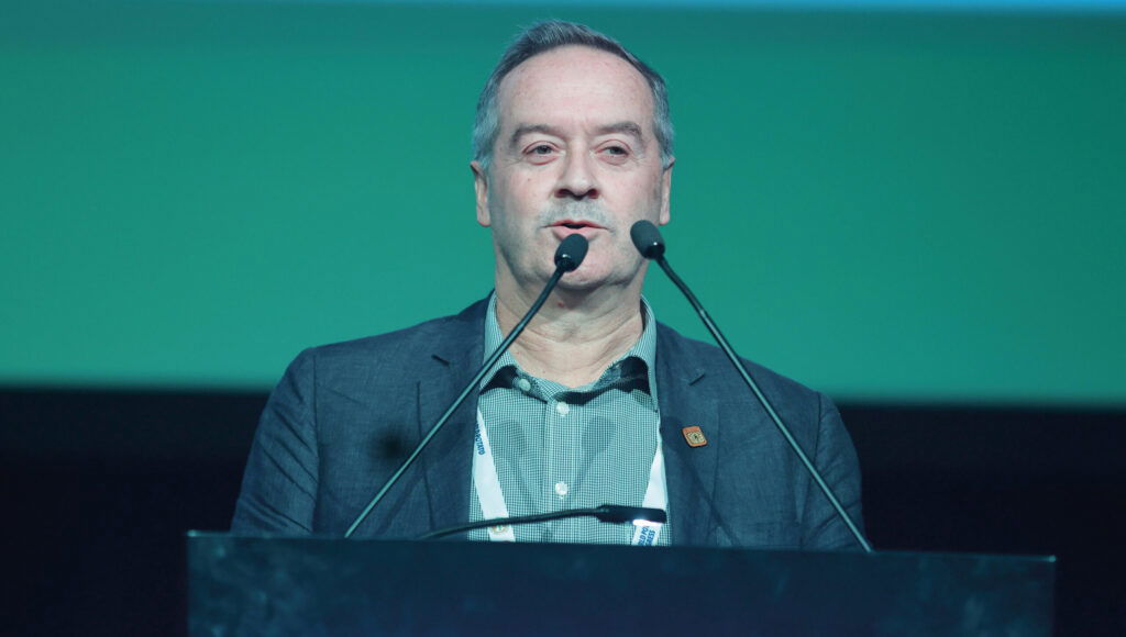 Keynote speaker Guy Hareau indicated that global potato production is expected to continue to increase over the next 25 years.