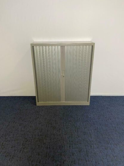Roldeurkast Markant, aluminium, H 135 x B 120 x D 42 cm. - Afbeelding 2