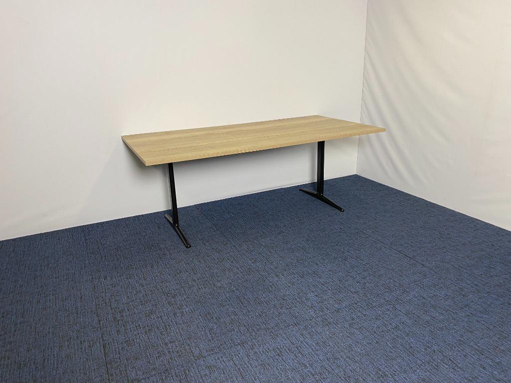 Vergadertafel Ahrend Mehes, nieuw blad in kleur naar keuze, kleur onderstel naar keuze, afmetingen naar keuze - Afbeelding 2