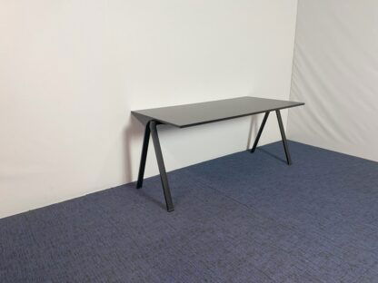 Vergadertafel Wiesner Hager Yuno, zwart, 160 x 80 cm. - Afbeelding 3