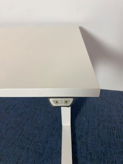 Zit/sta bureau Voortman (elektrisch), wit blad, wit onderstel, 160 x 80 cm. - Afbeelding 6