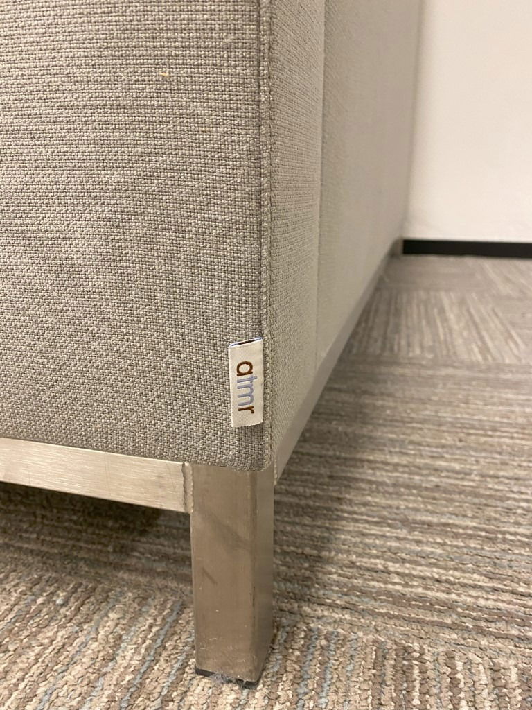 Ahrend Loungescape akoestische set, groen/grijs, H 142 x B 250 x D 162 cm. - Afbeelding 8