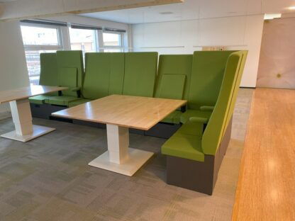Prachtige Ahrend 750 lounge set, groene stof - incl. tafel - Afbeelding 2