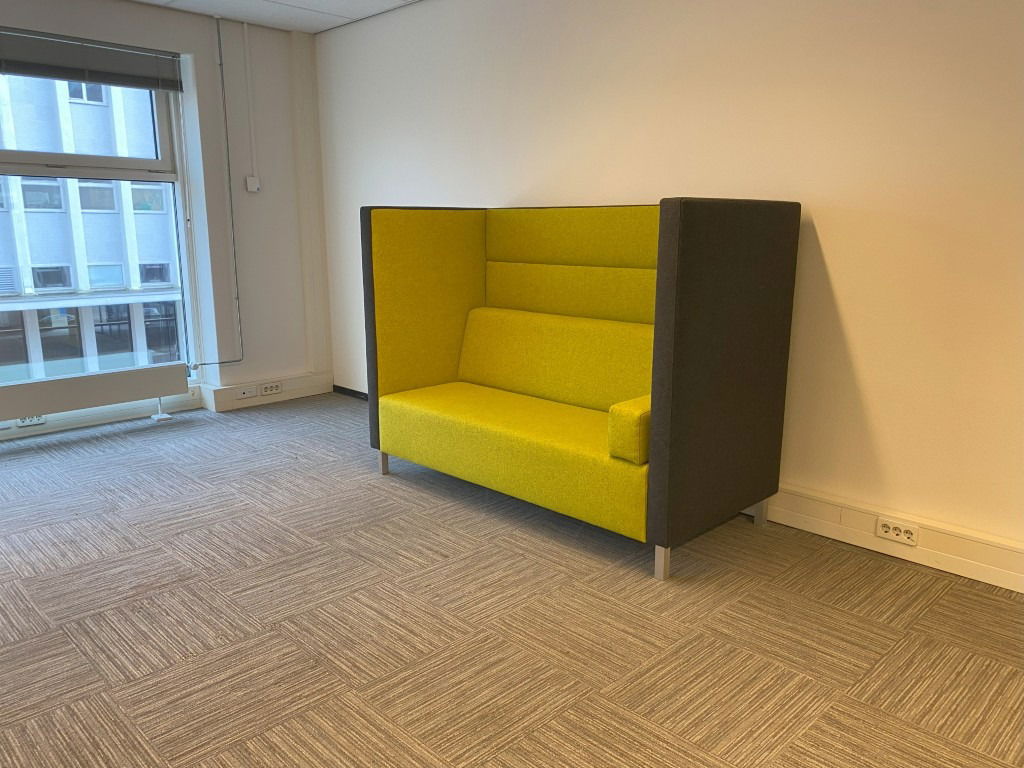 Akoestisch bankstel Ahrend Loungescape - mostergeel/antraciet - Afbeelding 3