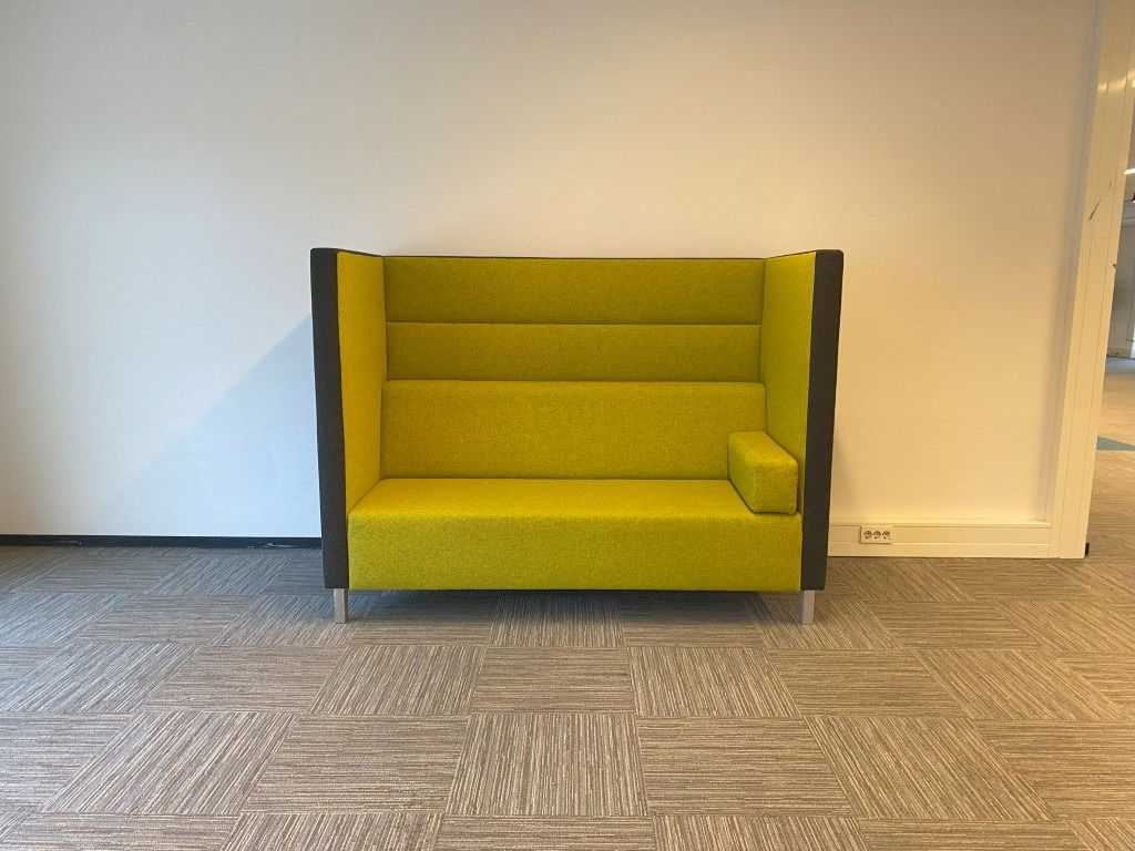 Akoestisch bankstel Ahrend Loungescape - mostergeel/antraciet - Afbeelding 5