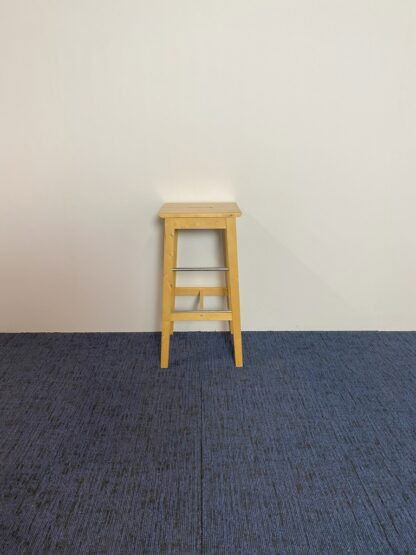 Barkruk IKEA Nilsolle, hout, zithoogte 74 cm. - Afbeelding 3