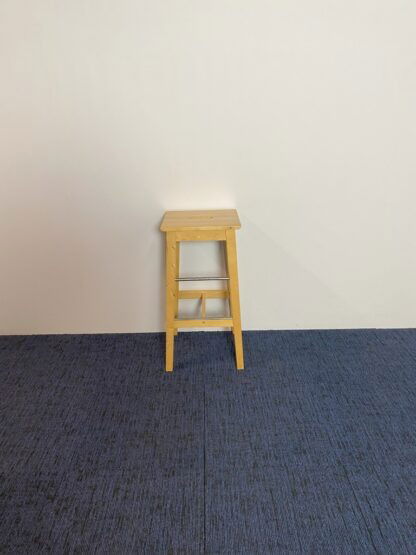 Barkruk IKEA Nilsolle, hout, zithoogte 74 cm. - Afbeelding 4