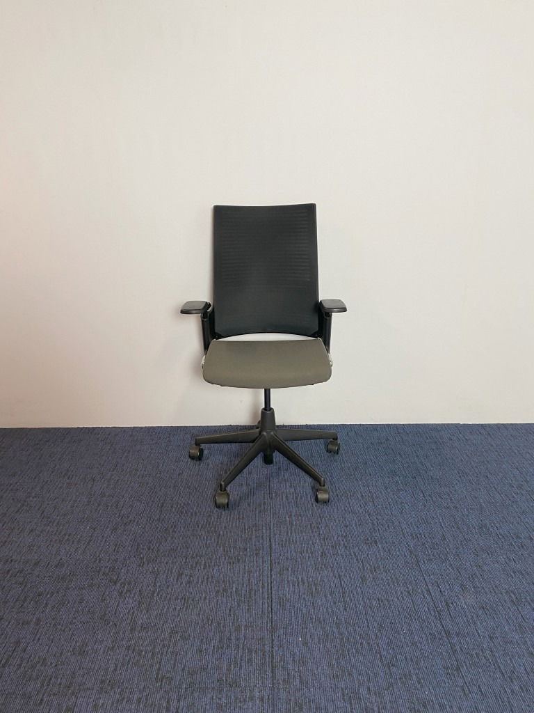 Bureaustoel Ahrend 2020 Extra Verta - antraciet/zwart - Afbeelding 3