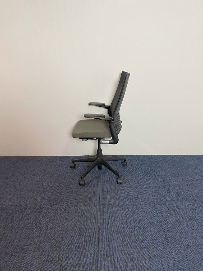 Bureaustoel Ahrend 2020 Extra Verta - antraciet/zwart - Afbeelding 4