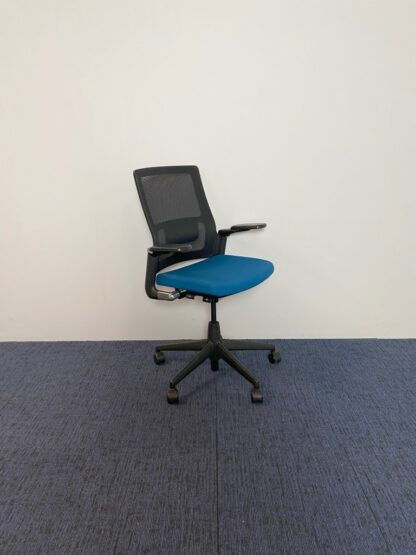 Bureaustoel Ahrend 2020 Verta - blauw / zwart - Afbeelding 2
