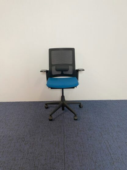 Bureaustoel Ahrend 2020 Verta - blauw / zwart - Afbeelding 3