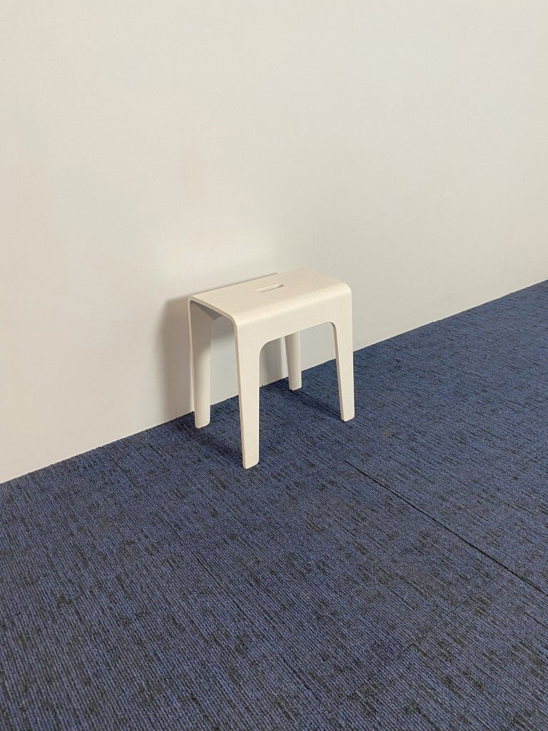 Kruk Bla Station Bimbo - design Peter Brandt - wit - Afbeelding 2