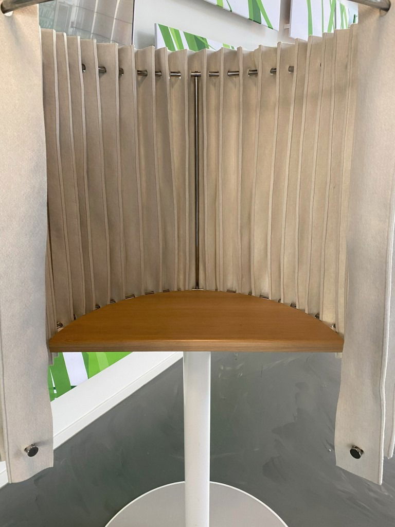 Offecct SmallTalk (akoestisch), wit - H 200 x B 115 x D 105 cm. - Afbeelding 4