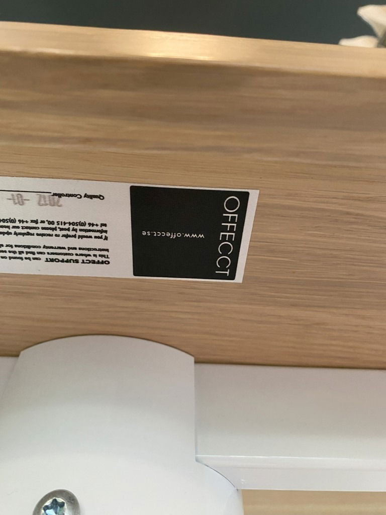 Offecct SmallTalk (akoestisch), wit - H 200 x B 115 x D 105 cm. - Afbeelding 7