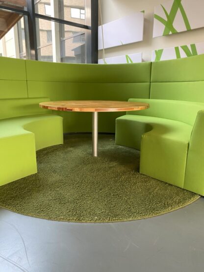 Prachtige ronde akoestische vergaderset Ahrend Loungescape - groen - Afbeelding 4