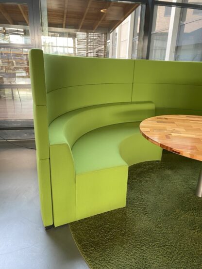Prachtige ronde akoestische vergaderset Ahrend Loungescape - groen - Afbeelding 5