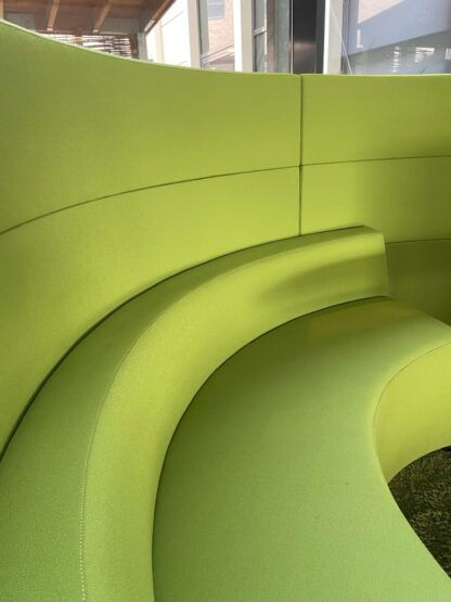 Prachtige ronde akoestische vergaderset Ahrend Loungescape - groen - Afbeelding 7