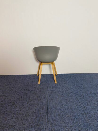 Vergaderstoel HAY About A Chair AAC 22 - antraciet, eiken frame - Afbeelding 5