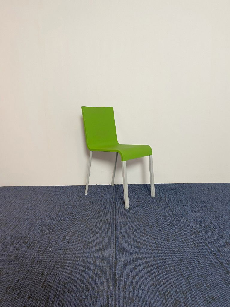 Vergaderstoel Vitra .03 (niet stapelbaar) - groen