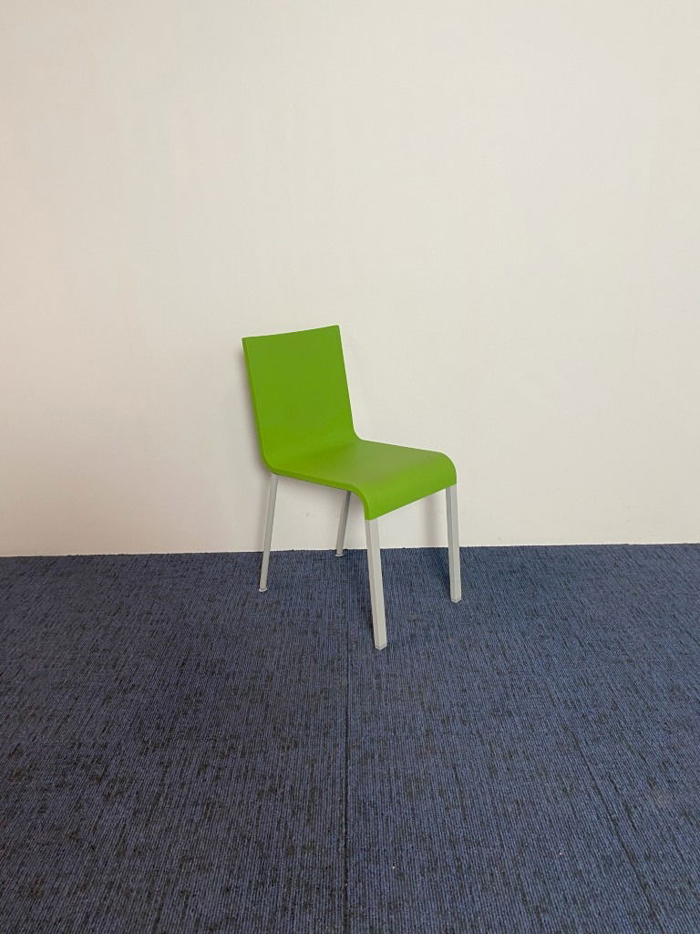 Vergaderstoel Vitra .03 (niet stapelbaar) - groen - Afbeelding 2