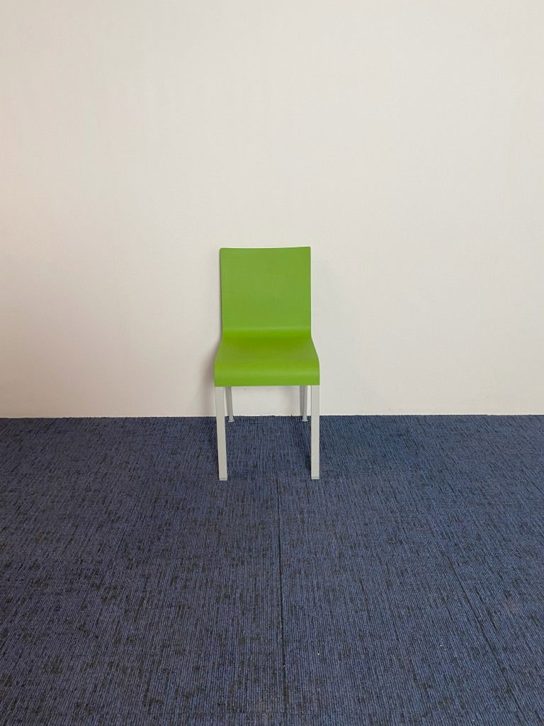 Vergaderstoel Vitra .03 (niet stapelbaar) - groen - Afbeelding 3