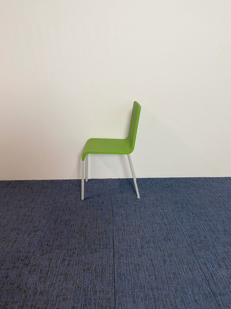 Vergaderstoel Vitra .03 (niet stapelbaar) - groen - Afbeelding 4
