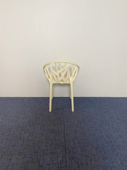 Vergaderstoel Vitra Vegetal (stapelbaar), kunststof, wit - Afbeelding 5