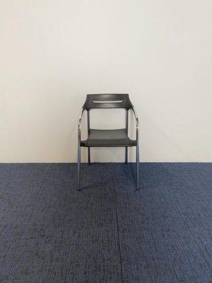 Vergaderstoel Wilkhahn 310/1 Snezo, zwart, chroom frame - Afbeelding 3