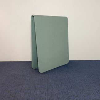 Akoestische scheidingswand Glimakra Alp, blauw/groen, H 148 x B 118 x D 40 cm.