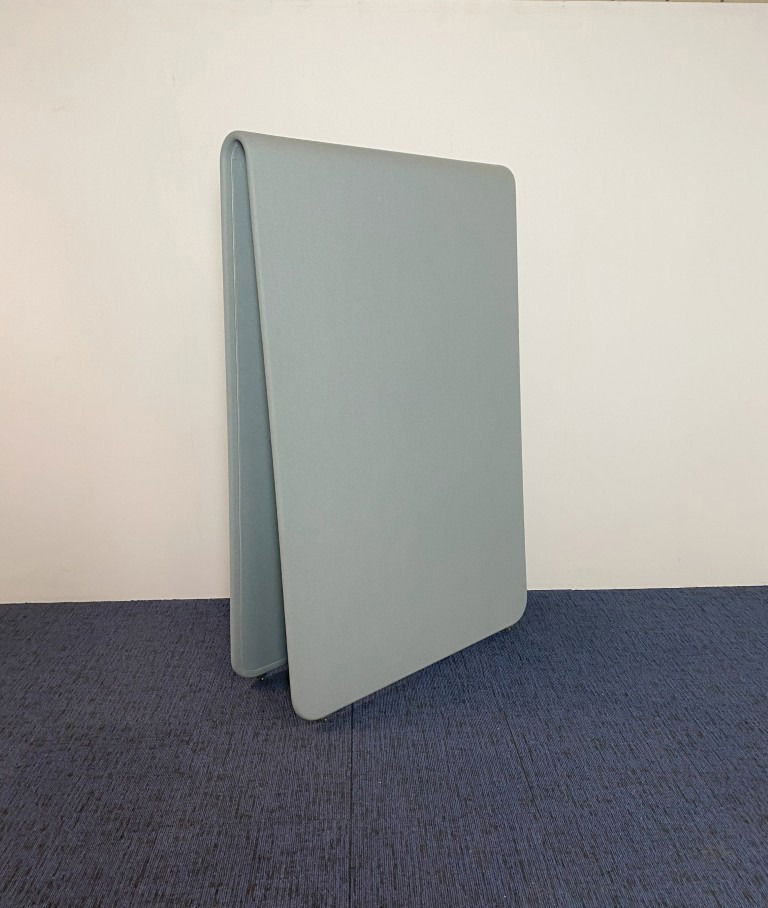 Akoestische scheidingswand Glimakra Alp, lichtblauw, H 183 x B 118 x D 40 cm.