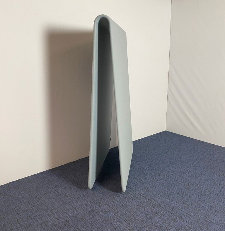 Akoestische scheidingswand Glimakra Alp, lichtblauw, H 183 x B 118 x D 40 cm. - Afbeelding 3