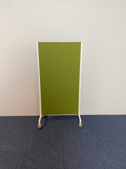 Dutchscreen akoestische scheidingswand (verrijdbaar), groen/wit - Afbeelding 2
