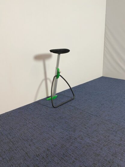 Sta-up kruk Sedus Smile - aluminium/groen/zwart