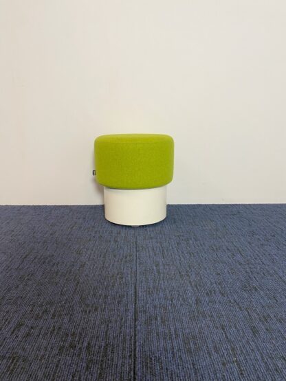 Bene Parcs Pop-up poef, groen/wit