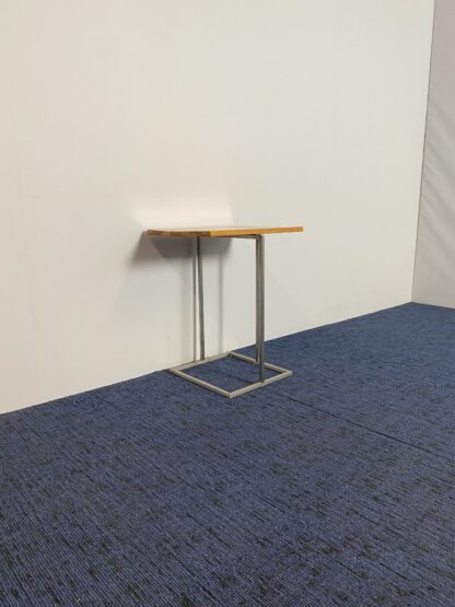 Bijzettafel, beuken/chroom, 48 x 38 cm. - Afbeelding 4