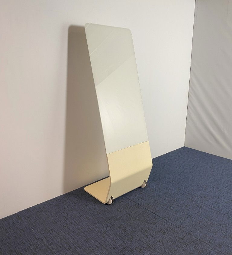 Glazen whiteboard Abstracta Sense, wit/ahorn - Afbeelding 2