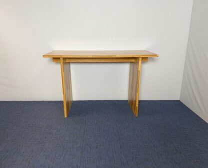 Hoge vergadertafel/bartafel, 180 x 80 cm. - hoogte 110 cm. - Afbeelding 3